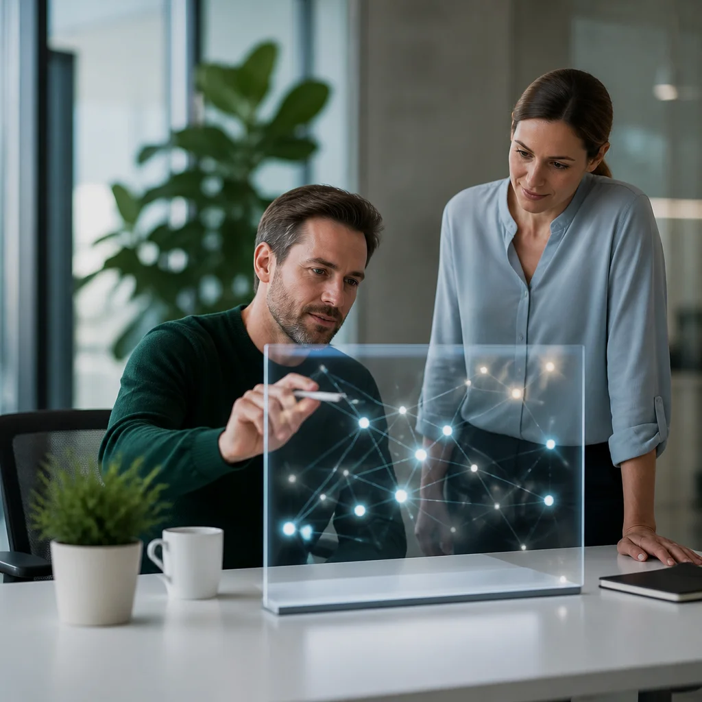 Equipo de ai-novuszen realizando instalación on‑premise en campo